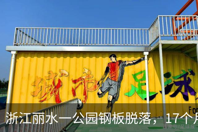 浙江丽水一公园钢板脱落，17个月大幼童被砸身亡