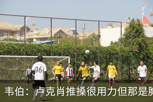 韦伯：卢克肖推搡很用力但那是胸部，本坦库尔用力头顶报复是红牌